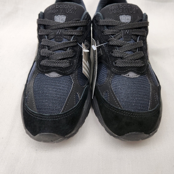 New balance 993 Black On Black Suede Sneakers. USA - Picture 5 of 13